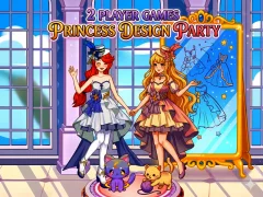 Spel 2 Player Games Princess Design Party online