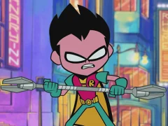 Spel Teen Titans Go! Hidden Numbers online