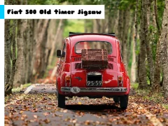 Spel Fiat 500 Old Timer Jigsaw online