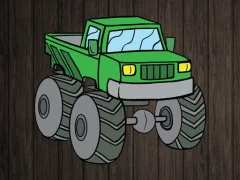 Spel Monster Truck Jigsaw online