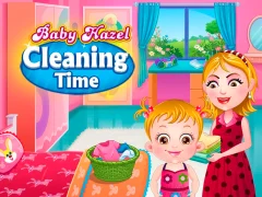 Spel Baby Hazel Cleaning Time online