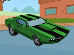 Spel Ben 10 Car Jigsaw online