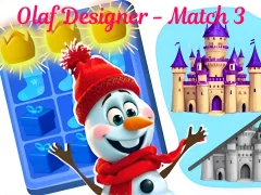 Spel Olaf Designer - Match 3 online