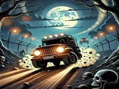 Spel Racing Car Destroying Zombie online