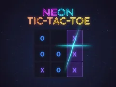 Spel Neon Tic-Tac-Toe online