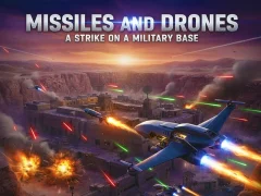 Spel Missiles and Drones: A Strike On A Military Base online