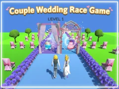 Spel Couple Wedding Race Game online