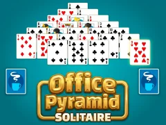 Spel Office Pyramid Solitaire online