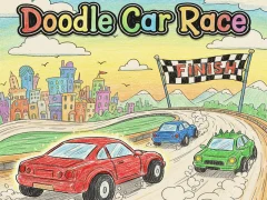 Spel Doodle Car Race online