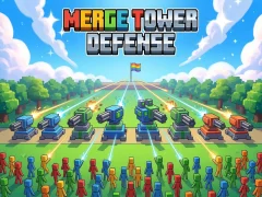 Spel Merge Tower Defense online