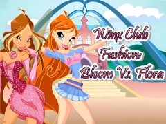 Spel Winx Club Fashion: Bloom vs Flora online
