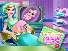 Spel Ice Princess Pregnant Check Up online