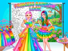 Spel Princess Rainbow Look online