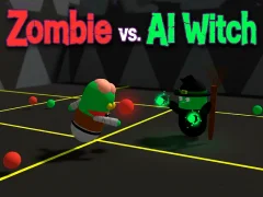 Spel Zombie vs. AI Witch online
