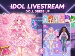Spel Idol Livestream: Doll Dress Up online