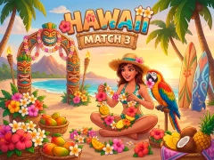 Spel Hawaii Match 3 online