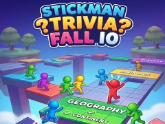 Spel Stickman Trivia Fall IO online