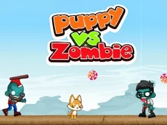 Spel Puppy vs Zombie online
