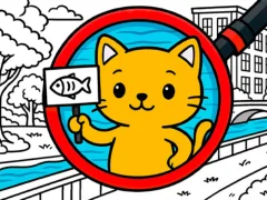 Spel Find The Cat Cat Search online