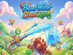 Spel Power Water Clean Rush online