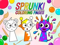 Spel Sprunki Coloring Pages online