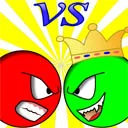 Spel Red ball vs green king online