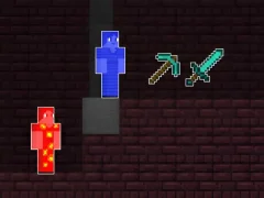 Spel Fire Steve and Water Alex online