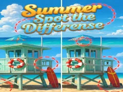 Spel Summer Spot the Differense online