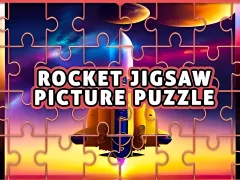 Spel Rocket Jigsaw Picture Puzzle online