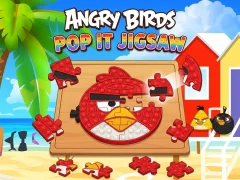 Spel Angry Birds Pop It Jigsaw online