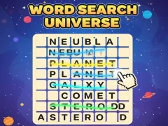 Spel Word Search: Universe online