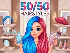 Spel 50/50 Hairstyles online