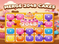 Spel Merge 2048 cakes online