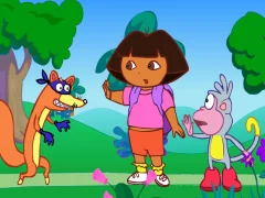 Spel Dora The explorer  Crocodile Lake online