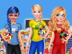 Spel BFF Princess Vote For  FIFA 2018 Quarter Finals online