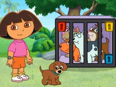 Spel Dora The explorer Dora's Puppy Adventure online