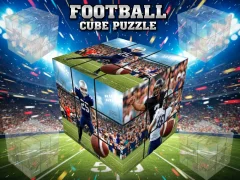Spel Football Cube Puzzle online