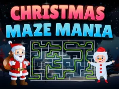 Spel Christmas Maze Mania online