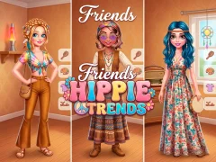 Spel Friends Hippie Trends online