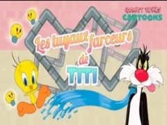 Spel Looney Tunes Cartoons Les tuyaux farceurs de Titi online