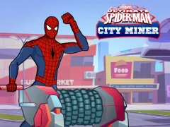 Spel Spiderman Gold Miner online