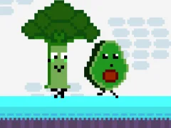Spel Cat Chef vs Fruits - 2 Player online