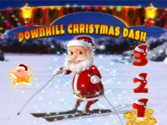 Spel Downhill Christmas Dash online