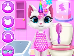 Spel Kitty Unicorn Daily Care online