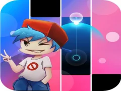 Spel Friday night funkin Piano Tiles online