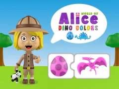Spel World of Alice Dino Colors online