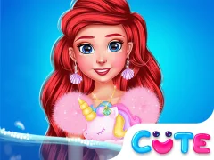 Spel Princess Turned Into Mermaid online