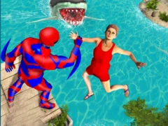 Spel Superhero Police Speed Hero Rescue Mission online