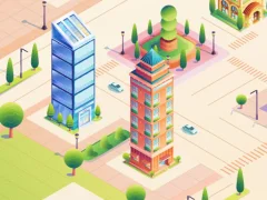 Spel Town Builder online