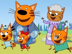 Spel Cat Family Educational Games online